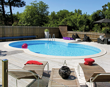 Åttaformad pool