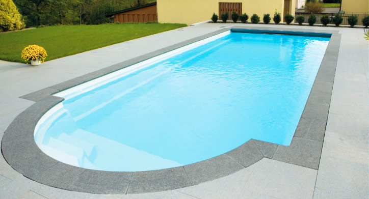 Glasfiberpool Sandö från PoolKungen.